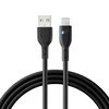 Joyroom Premium Series A13 USB-A / Lightning 2.4A kabelis 2m – juodos spalvos