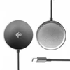 Wozinsky 15W Wireless Qi2 belaidis įkroviklis – juodos spalvos