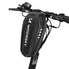 Wozinsky waterproof scooter handlebar bag 3l handlebar bag juodos spalvos (WSB4BK)