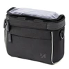 Wozinsky bicycle handlebar bag bike shoulder bag juodos spalvos (WBHBB-01)