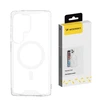 Wozinsky dėklas telefonui skaidrus Corner MagSafe Samsung Galaxy S25 Plus dėklas telefonui skaidrus