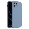 Wozinsky Color Case silikoninis lankstus patvarus dėklas iPhone XS Max mėlynas