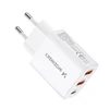 Wozinsky CWCUCW 30W USB-C / 2 x USB-A laidinis įkroviklis – baltos spalvos
