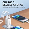 Wozinsky CWCUCW 30W USB-C / 2 x USB-A laidinis įkroviklis – baltos spalvos