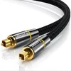 Wozinsky skaitmeninis optinis garso pluošto kabelis Toslink SPDIF 3m juodas (WOPT-30)