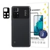 Wozinsky Full Camera Glass 9H Full Camera Apsauginis stiklas, skirtas Xiaomi Poco M4 Pro 5G kamerai