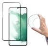 Wozinsky Full Cover Flexi Nano Glass Film apsauginis stiklas su rėmeliu Samsung Galaxy S22 transparent