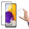 Wozinsky Full Cover Flexi Nano Glass Hybrid ekrano apsauga su rėmeliu Samsung Galaxy A72 4G juodos spalvos
