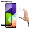 Wozinsky Full Cover Flexi Nano Glass Hybrid ekrano apsauga su rėmeliu Samsung Galaxy A22 4G juodos spalvos