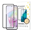 Wozinsky Full Glue Apsauginis stiklas Samsung Galaxy A35 su juodu rėmeliu