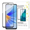 Wozinsky Full Glue Apsauginis stiklas Oppo A17 9H Full Screen Cover With Juodas Frame