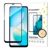 Wozinsky Full Glue Infinix Hot 12i viso ekrano Apsauginis stiklas su rėmeliu juodas (tinka dėklui)