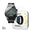 Wozinsky Full Glue Apsauginis stiklas Huawei Watch GT 2 / GT 2 Pro 46mm (2 vnt.)