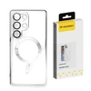 Wozinsky Electroplated with Magsafe for Samsung Galaxy S25 Plus – dėklas telefonui sidabro spalvos