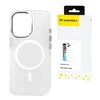 Wozinsky Glitter with Mag Safe for Samsung Galaxy S25 – dėklas telefonui skaidrus with Glitter