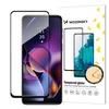 Wozinsky Apsauginis stiklas Full Glue Motorola Moto G54 full screen su rėmeliu – juodas