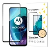 „Wozinsky Apsauginis stiklas Full Glue Super Tough“ ekrano apsauga, pilnai padengta rėmeliu, tinkamas dėklas Motorola Moto G71 5G juodas