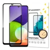 Wozinsky Apsauginis stiklas Full Glue Super Tough ekrano apsauga Full Coveraged su rėmeliu Case Friendly Samsung Galaxy A22 4G juodos spalvos