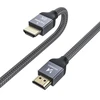 Wozinsky kabelis HDMI 2.1 8K 60 Hz 48 Gbps / 4K 120 Hz / 2K 144 Hz 1 m sidabrinis (WHDMI-10)