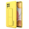 Wozinsky Kickstand dėklas skirtas Samsung Galaxy A42 5G, geltonas
