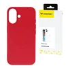 Wozinsky Liquid Silicone MagSafe for Samsung Galaxy S25 Plus – dėklas telefonui raudonos spalvos