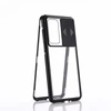 Wozinsky Magnetic Cam Slider Full Body built-in front glass lens rotector Huawei P40 dėklas telefonui juodos spalvos