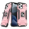 Dėklas Wozinsky Ring Armor Apple iPhone 14 Pro Max šarvuotas magnetinis laikiklis auksinis žiedas