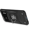 Wozinsky Ring Armor Samsung Galaxy A03 armored magnetic holder ring dėklas telefonui juodos spalvos