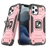 Wozinsky Ring Armor dėklas skirtas iPhone 13 Pro Max, rožinis auksas