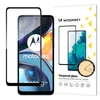 Wozinsky Super Durable Full Glue Apsauginis stiklas Full Screen With Frame Case Friendly Motorola Moto G22 Juodas