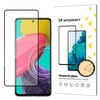 „Wozinsky Super Tough Full Glue“ grūdintas stiklas, viso ekrano su rėmeliu dėklas „Samsung Galaxy M53 5G Juodas“
