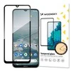Wozinsky super durable Full Glue apsauginis stiklas full screen su rėmeliu Case Friendly Nokia G20 juodos spalvos