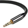 Wozinsky universal mini jack cable 2x AUX cable 1.5 m juodas