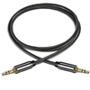 Wozinsky universal mini jack cable 2x AUX cable 3 m juodas