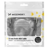 Wozinsky universal mini jack cable 2x AUX cable 3 m juodas