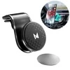 Wozinsky magnetinis telefono laikiklis oro grotelėms 360 juodos spalvos (WMH-03)
