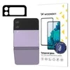 Wozinsky Visas fotoaparato stiklas Samsung Galaxy Z Flip 4 grūdintas stiklas, skirtas 9H kamerai