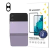 Wozinsky Visas fotoaparato stiklas Samsung Galaxy Z Flip 4 grūdintas stiklas, skirtas 9H kamerai