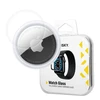 Wozinsky Watch Glass hibridinis AirTag stiklas juodas