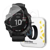 Wozinsky laikrodžio stiklas "Garmin Fenix 6X Pro“ juodai spalvai