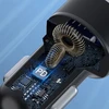 Įkroviklis automobilinis Wozinsky (WDCCAC) (1xUSB 1xUSB-C 3A) 36W juodas