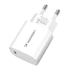Wozinsky WGWCCW 20W USB-C laidinis įkroviklis – baltos spalvos