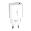 Wozinsky WGWCCW 20W USB-C laidinis įkroviklis – baltos spalvos