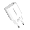 Wozinsky WGWCCW 20W USB-C laidinis įkroviklis – baltos spalvos