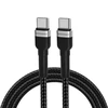 Wozinsky WNBCC2 USB-C / USB-C PD 65W kabelis 2 m – juodos spalvos