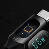 Kabelis USB A - USB C Wozinsky WUACC2 su ekranu 66W 6A 2m - juoda