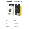Wozinsky WUMTK magnetinis telefono laikiklis automobiliui air vent – juodos spalvos