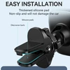 Wozinsky WUMTK magnetinis telefono laikiklis automobiliui air vent – juodos spalvos