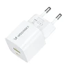 Wozinsky WWCEAC GaN USB-A USB-C 33W laidinis įkroviklis – baltos spalvos
