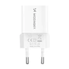 Wozinsky WWCEAC GaN USB-A USB-C 33W laidinis įkroviklis – baltos spalvos